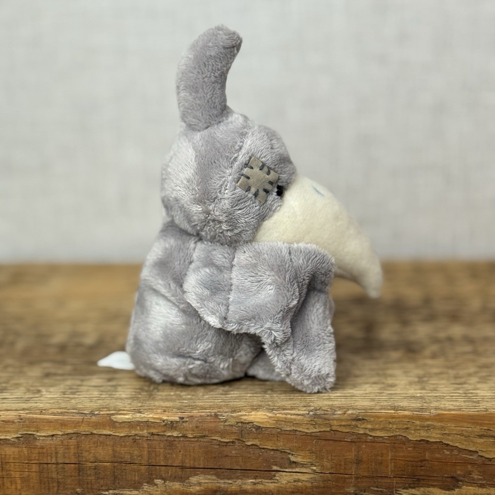 Blue Nose Friends Crest Pterosaur Dinosaur Miniature Pink/Grey Plush #117