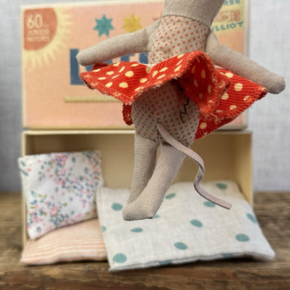 Maileg Big Sister In A Matchbox Retired 2016 - Rare New Without Tags