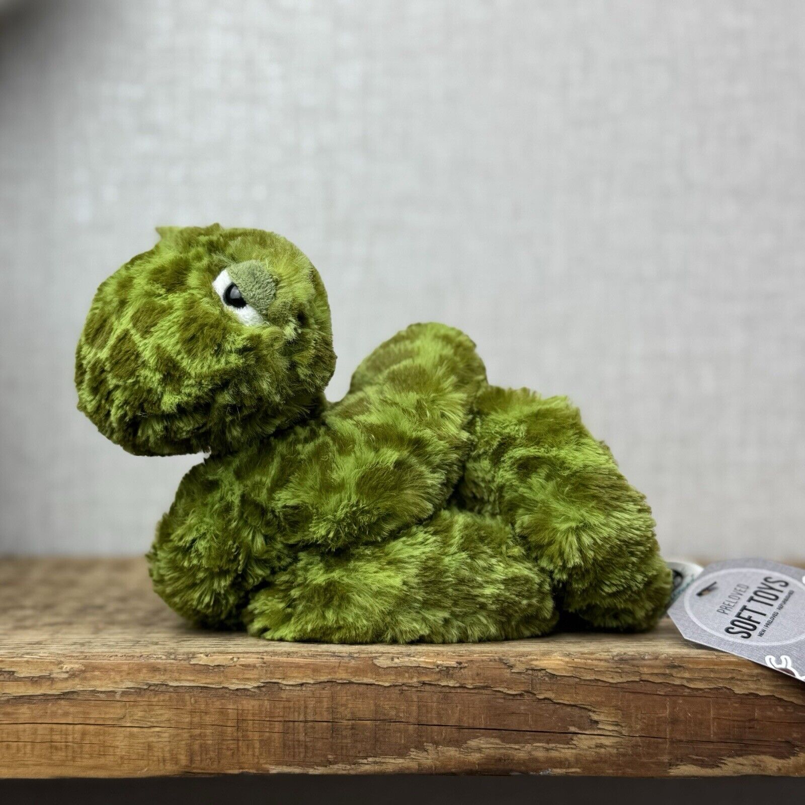 Jellycat Sebastian Snake Small - Jellycat Green Spotty Snake Plush - Retired 10”
