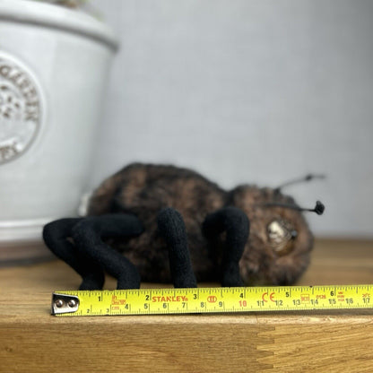 Jellycat Tony Terantula - Fluffy Small Beanie Spider Soft Toy Collectible 6”