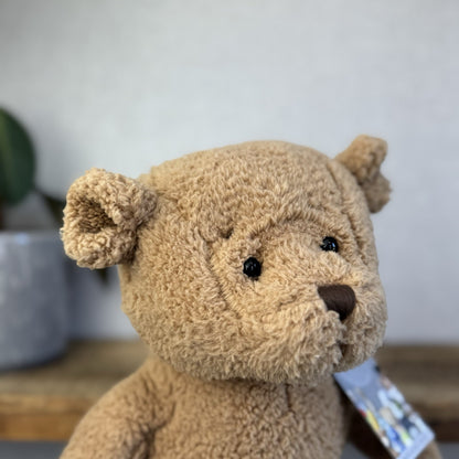 Barbara Bukowski Teddy Bear - Julian Lionheart Yellow Gold Beanie Bear Retired