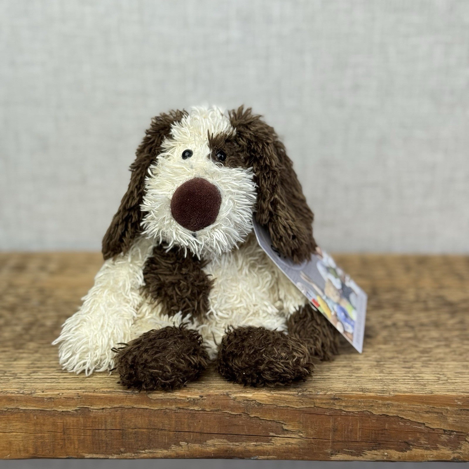 Jellycat Bunglie Tot Dylan Dog - Small Bunglie Puppy Beanie Vintage NWOT (#2)