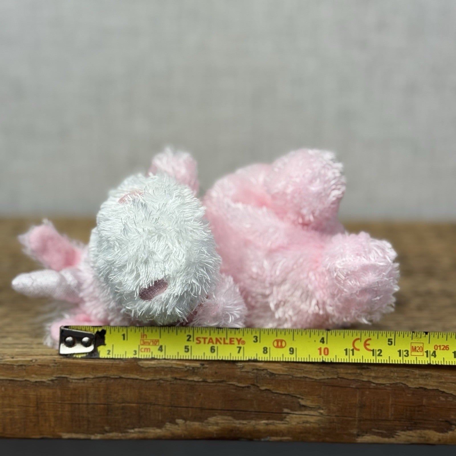 Russ Berrie Luvvies - Glenda Unicorn Beanie - Pudding Unicorn Soft Toy Tiny 4”