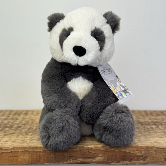 Jellycat Medium Harry Panda - Medium Retired Super Soft Panda Plush 12”