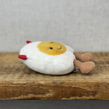 Jellycat Amuseable Devil Egg - Devilled Egg Retired Food Soft Beanie Mini 5"
