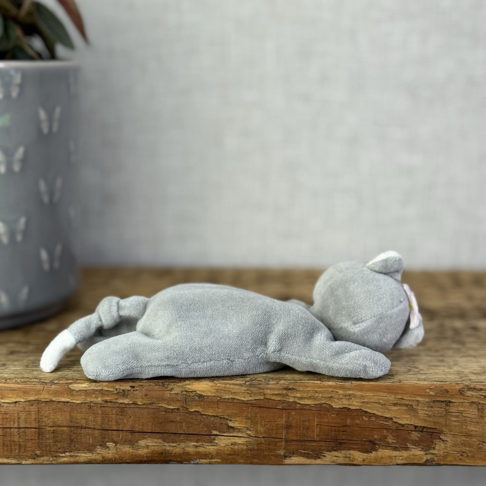 Monsoon Flower Flopsy Kitten (Jellycat Collaboration) Mini Cat Beanbag Plush 5”