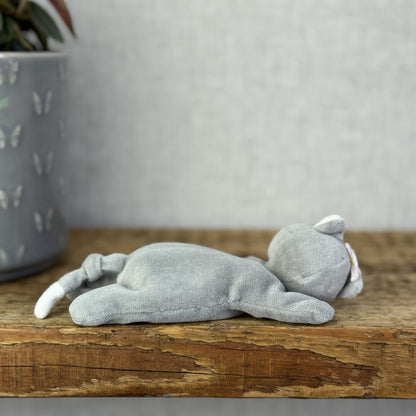 Monsoon Flower Flopsy Kitten (Jellycat Collaboration) Mini Cat Beanbag Plush 5”