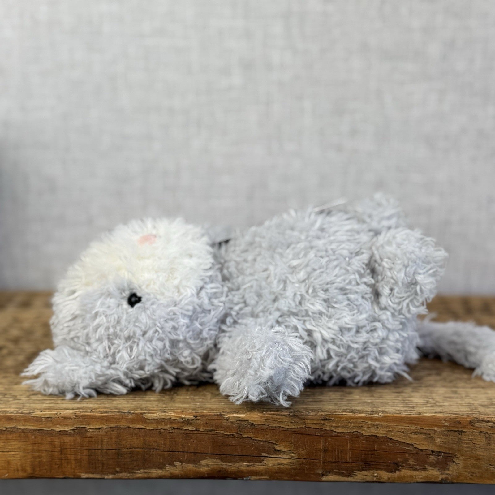 Jellycat Little Kitten - Small Grey Beanie Kitten Cat Retired Rare Small 7"