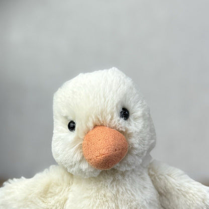 Jellycat Nippit Duck - Tiny Soft Beanie Duck Toy Plush - Retired Chick/Duck 5"
