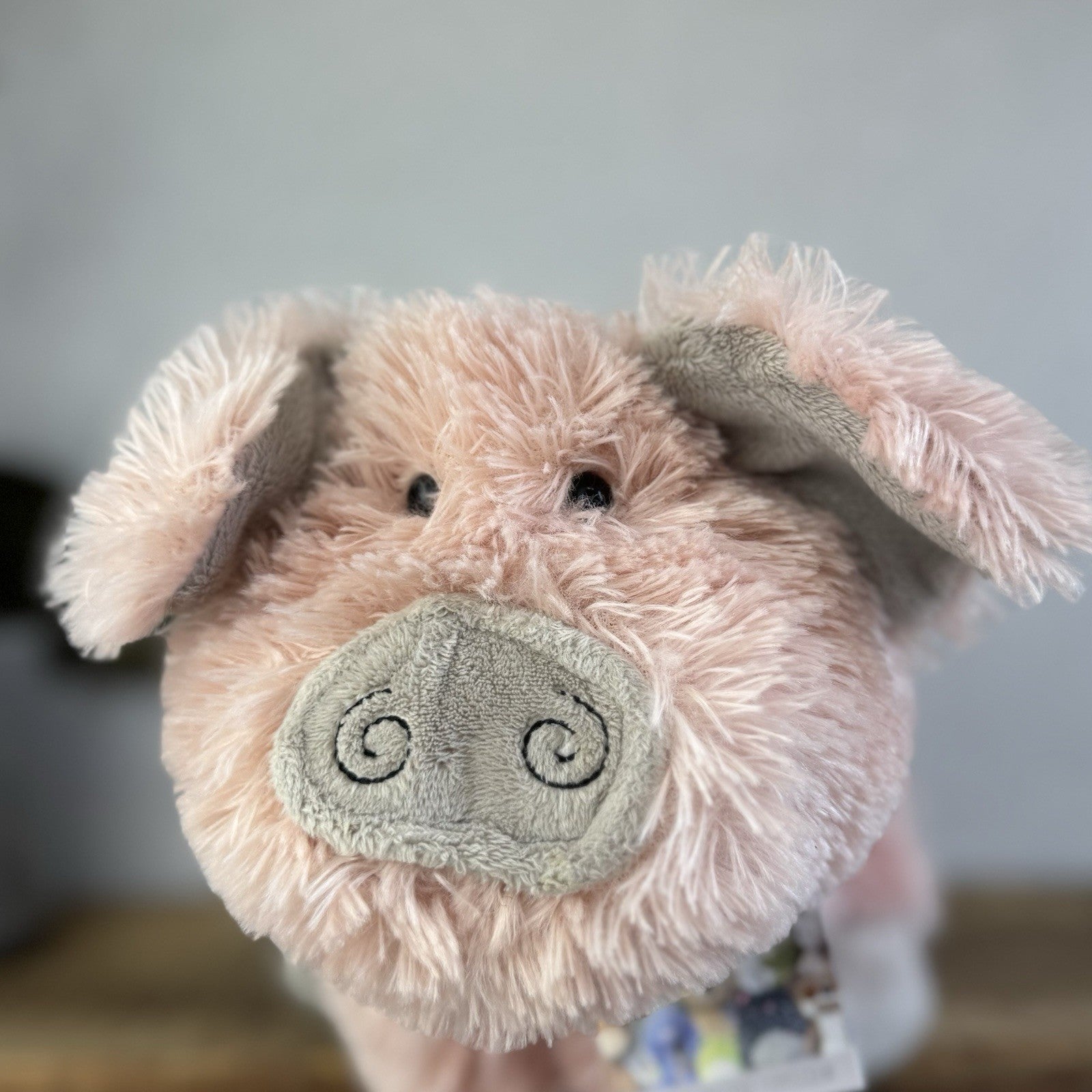 Jellycat Medium Truffles Pig - Piglet Pink Pillow Vintage Retired 14"