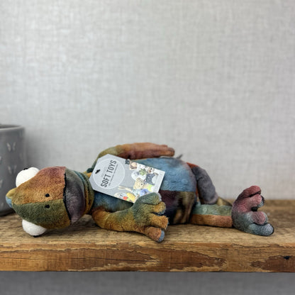 Jellycat Colin Chameleon - Jellycat Multicoloured Lizard Soft Toy - Medium 12"