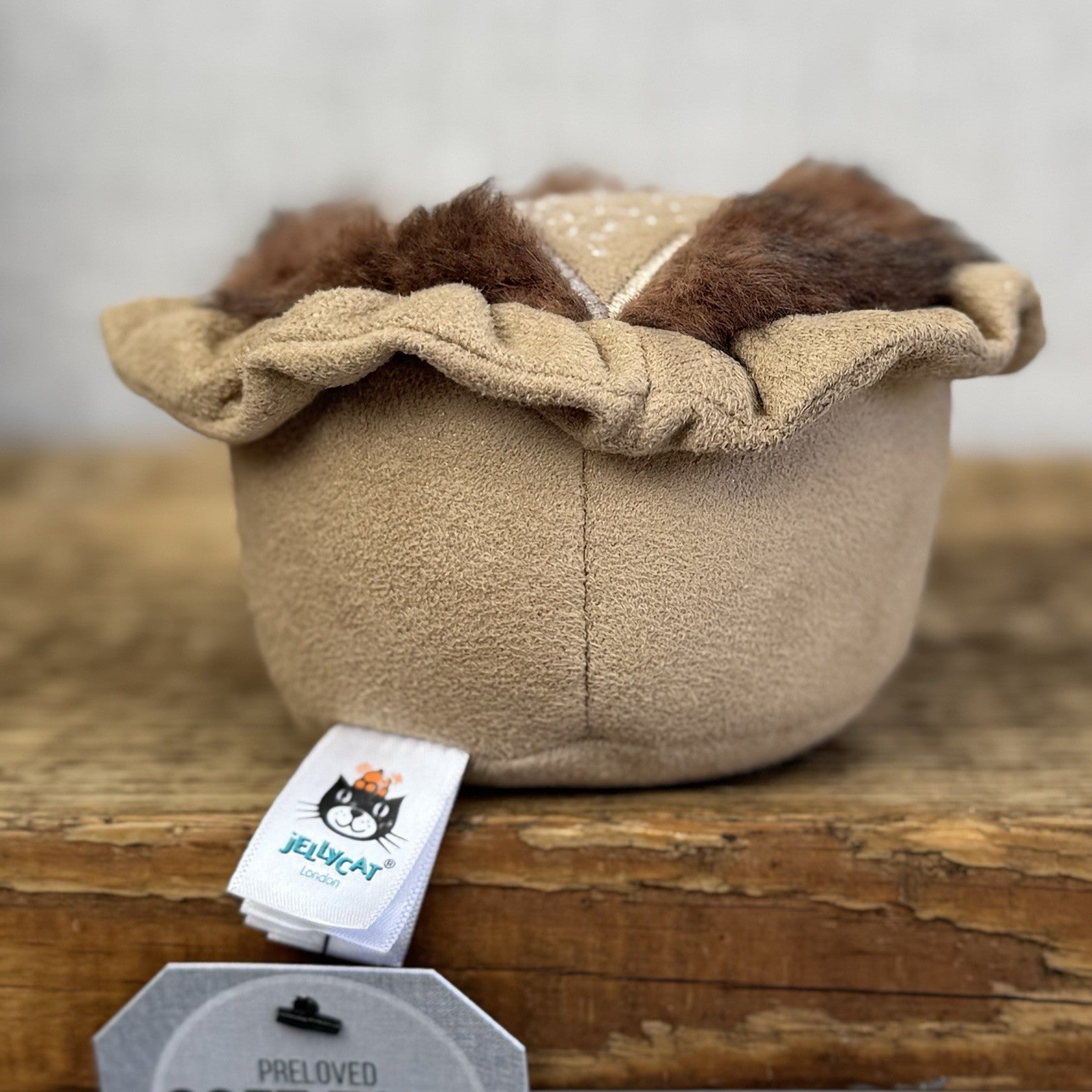 Jellycat Amuseable Mince Pie Soft Toy - Christmas Plush Beanie Small Pie 5" (#2)