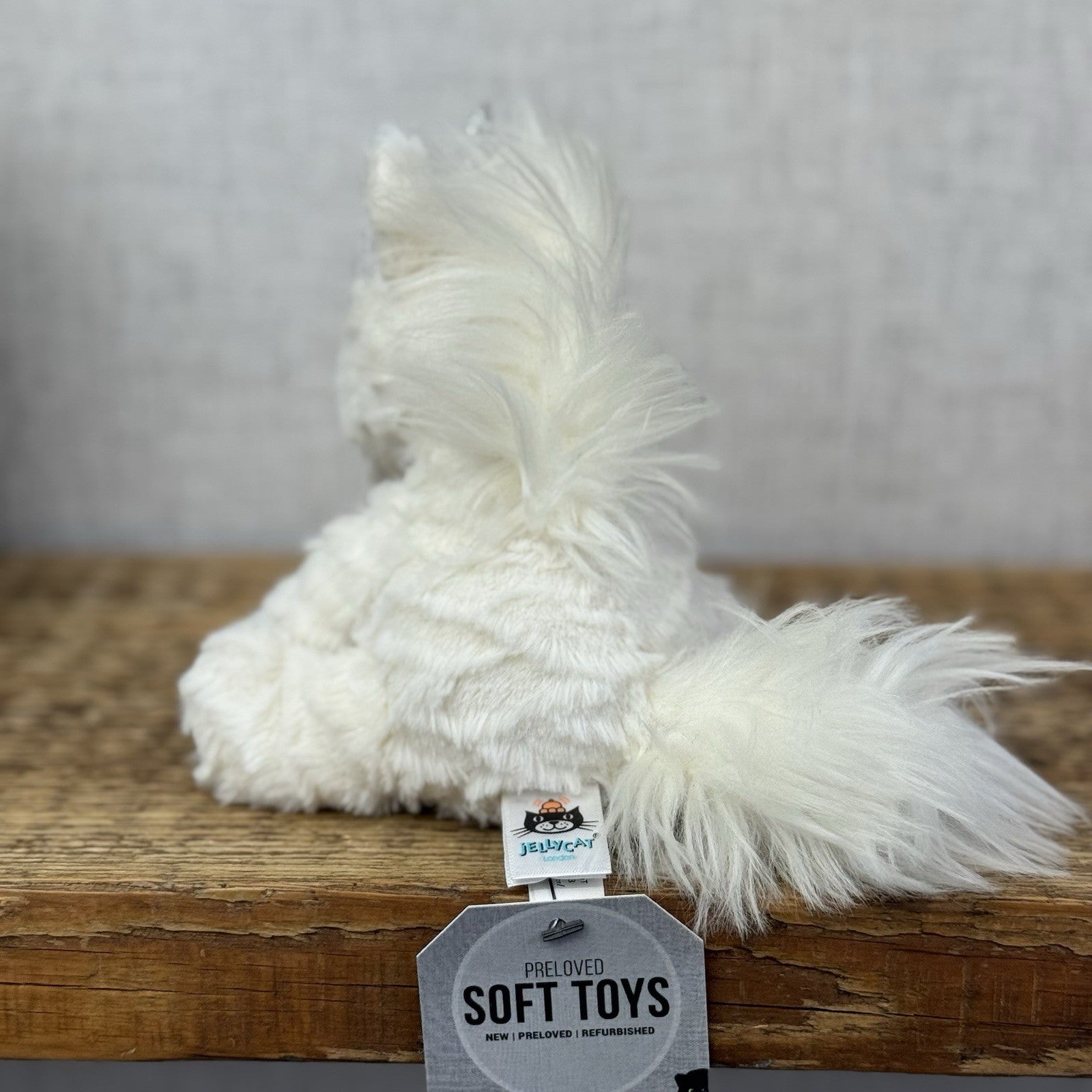 Jellycat Tiny Fuddlewuddle Unicorn- Tiny Baby Fluffy White & Silver Unicorn 5"