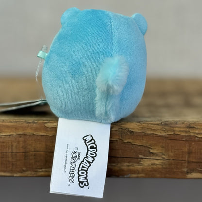 Squishmallow Micromallow With Tag -Blue Squirrel Santiago (Multi Buy Discount)