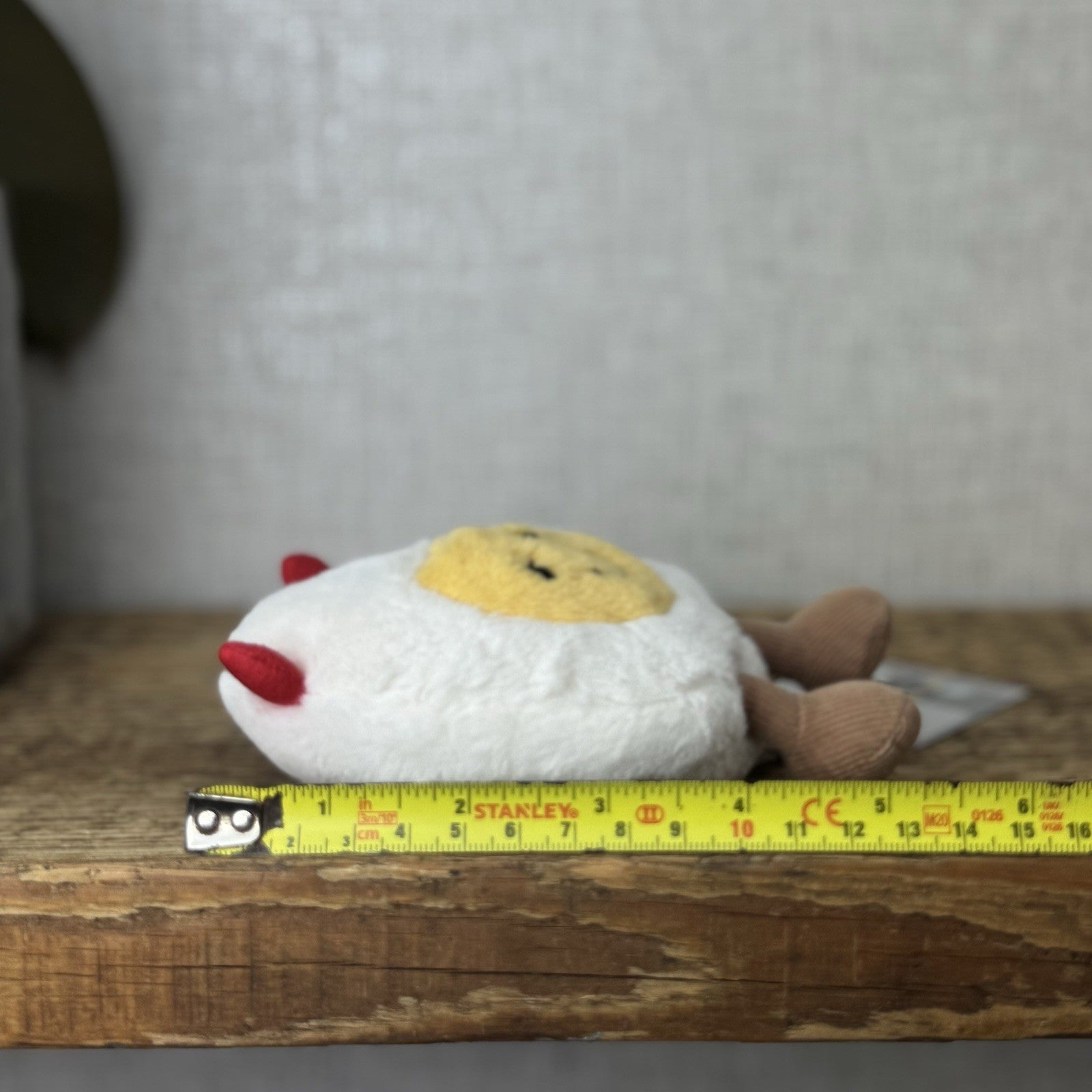 Jellycat Amuseable Devil Egg - Devilled Egg Retired Food Soft Beanie Mini 5"