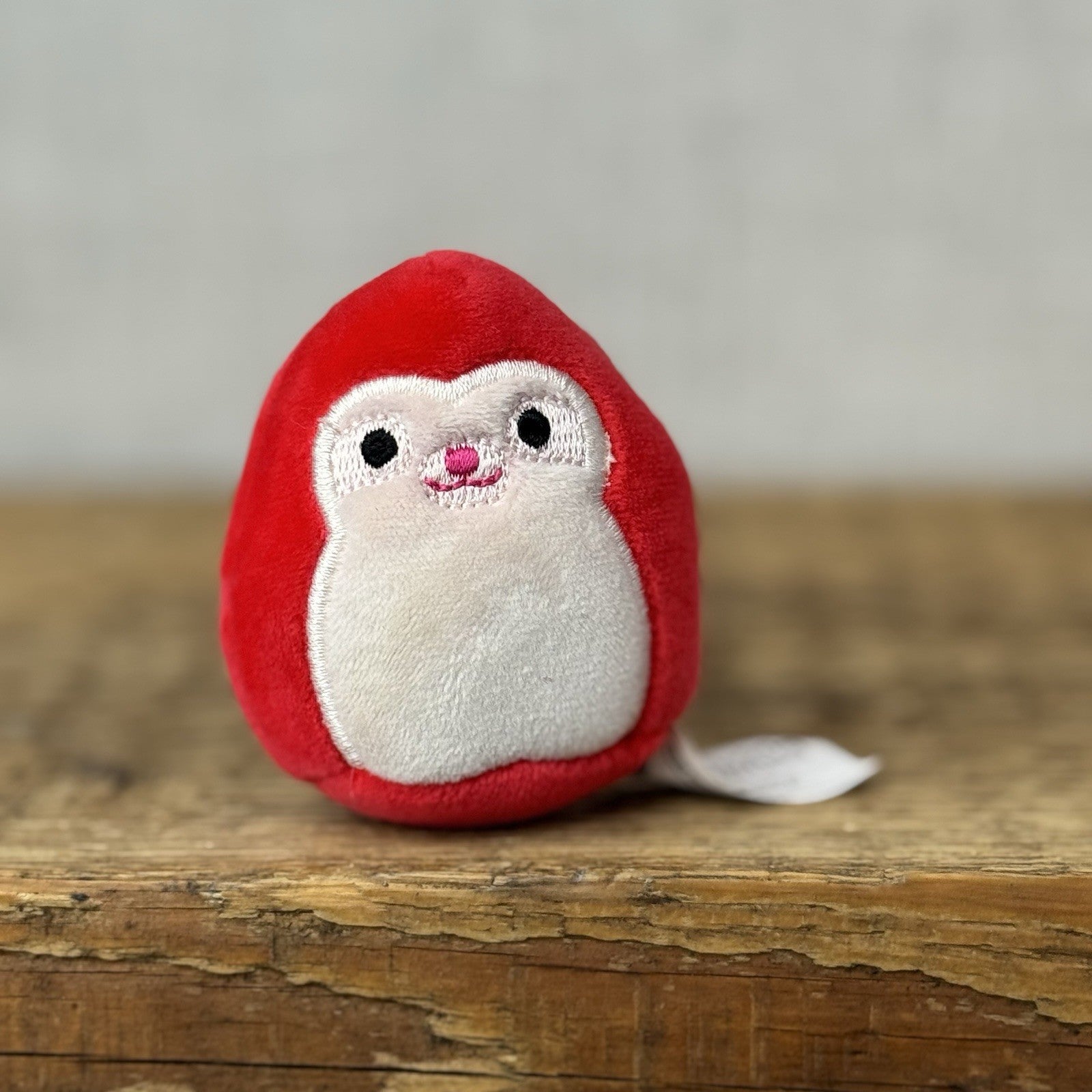 Squishmallow Squishville - Red Sloth Mini Wild Animal Rare (Multi Buy Discount)