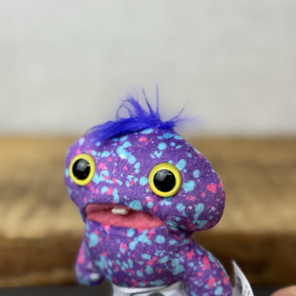 Fuggler Baby Fugg - Series 1 - Spotty Squidge Purple Baby Toy Fuggler Mini 3.5"