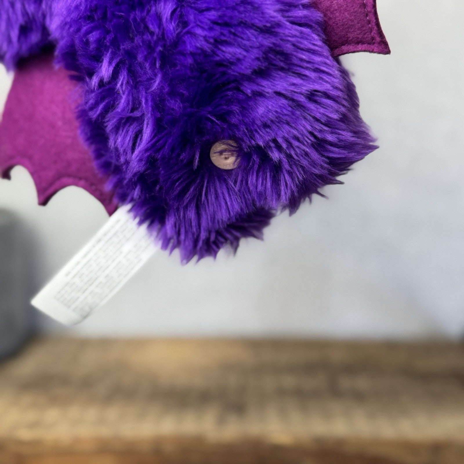 Fuggler Purple Fluffy Bat Fuggler New Condition - Count Fuggula Bat Rare 