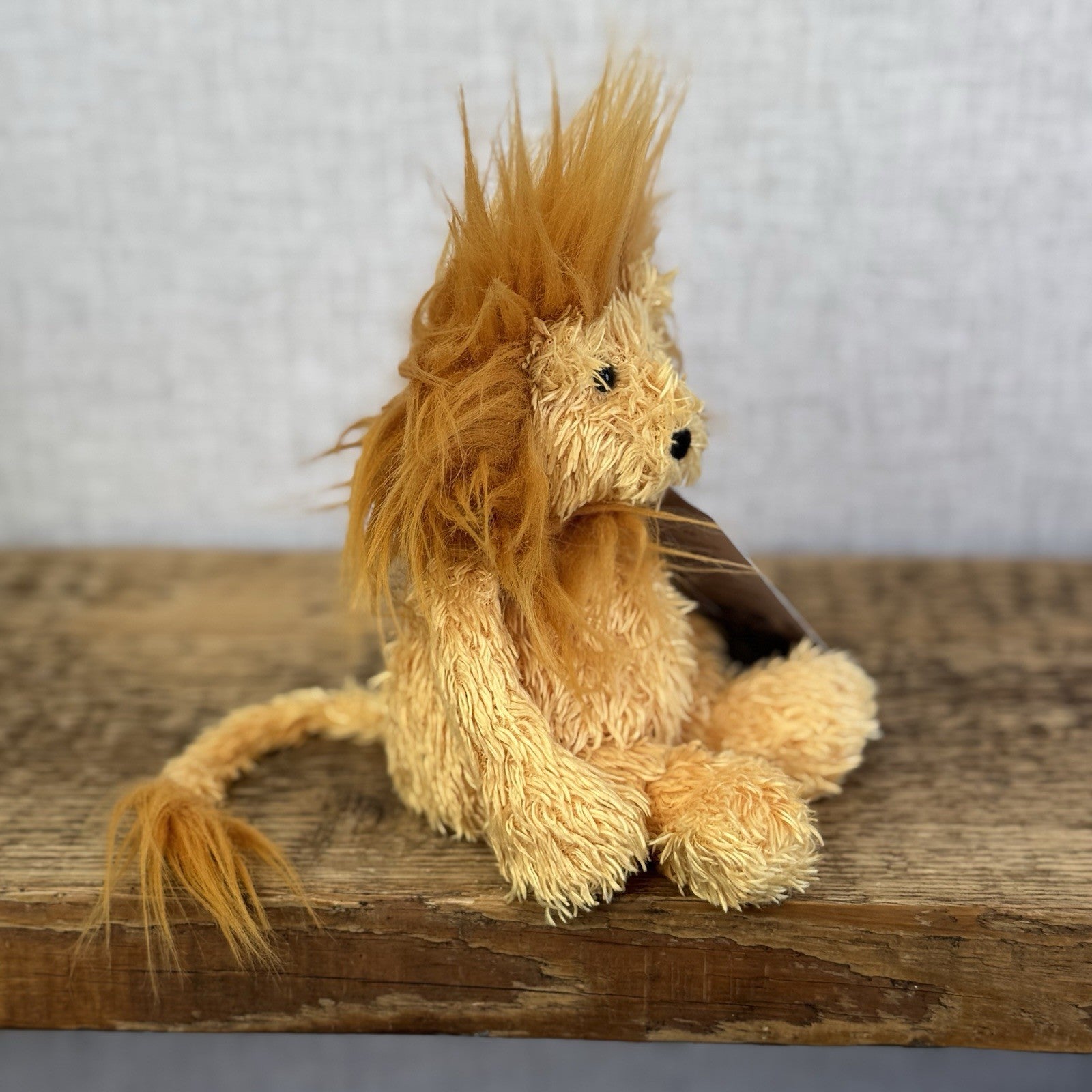 Jellycat Bunglie Tot Lion - Rare Retired US Exclusive Mini Bunglie Lion 7"
