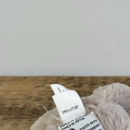 Jellycat Small Bashful Grey Mouse With Whiskers Retired Mouse Collectible 8”