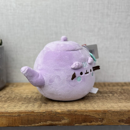Gund Pusheen Cat - Teapot Pusheen Soft Squishy Plush Toy Collectible New 8"