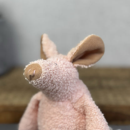 Manhattan Toy Company - Tip Toe Pig Vintage Soft Toy Beanie Piglet Ballet 7”