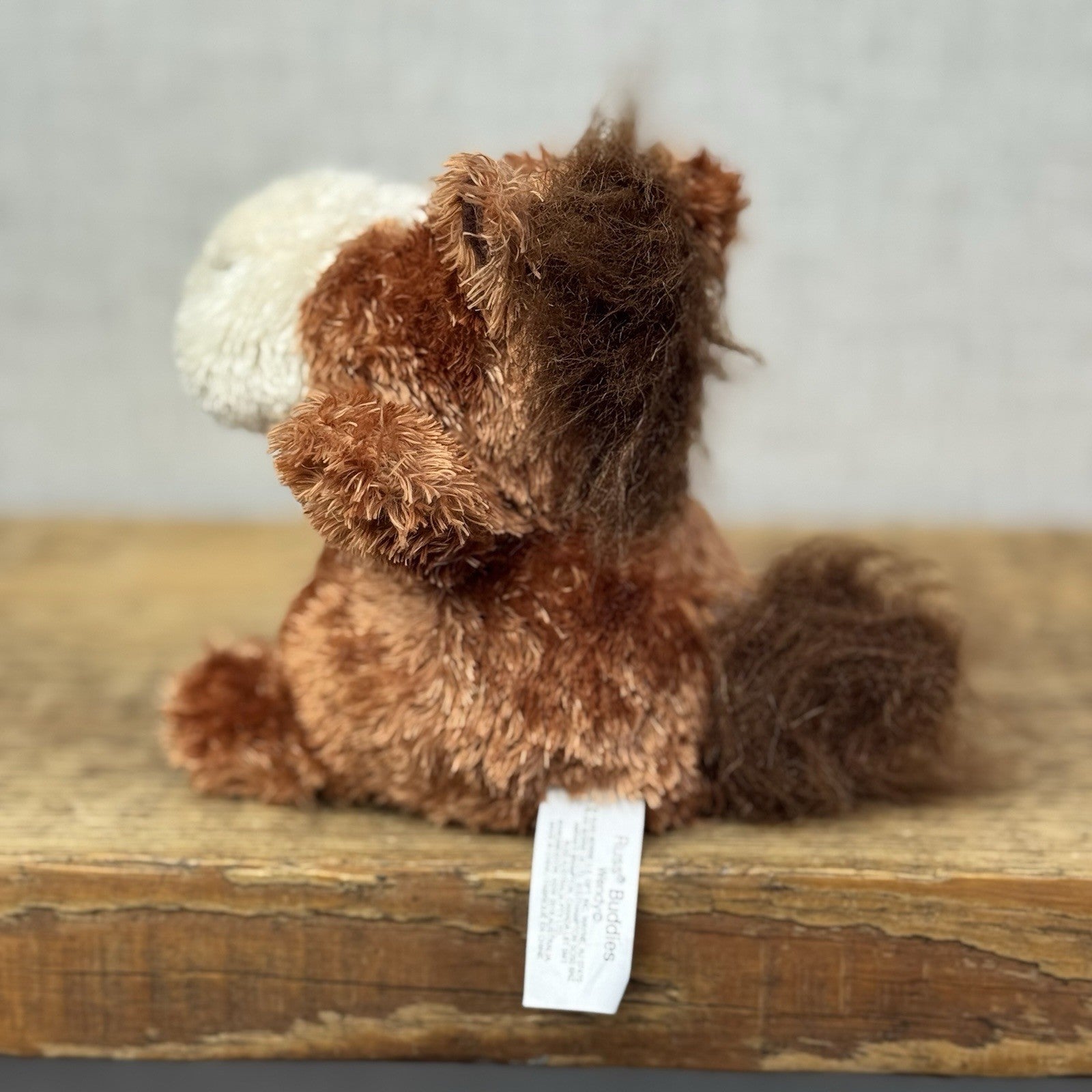 Russ Berrie Luvvies - Wendy The Horse Beanie - Pudding Horse Soft Toy Tiny 4”