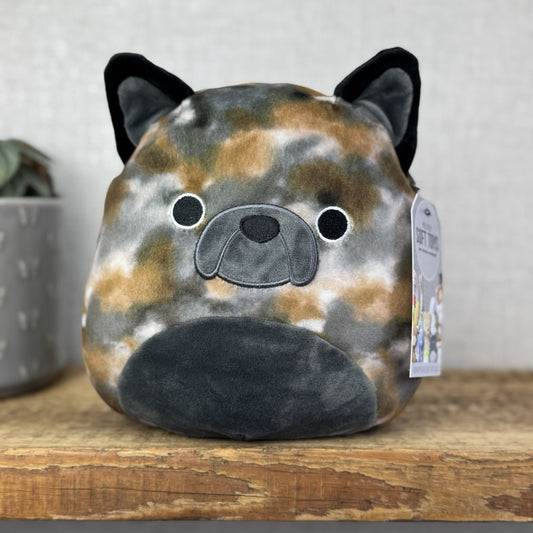 Squishmallow Ballis French Bulldog Squishmallow Small 7.5" Brown/Black Mix Plush