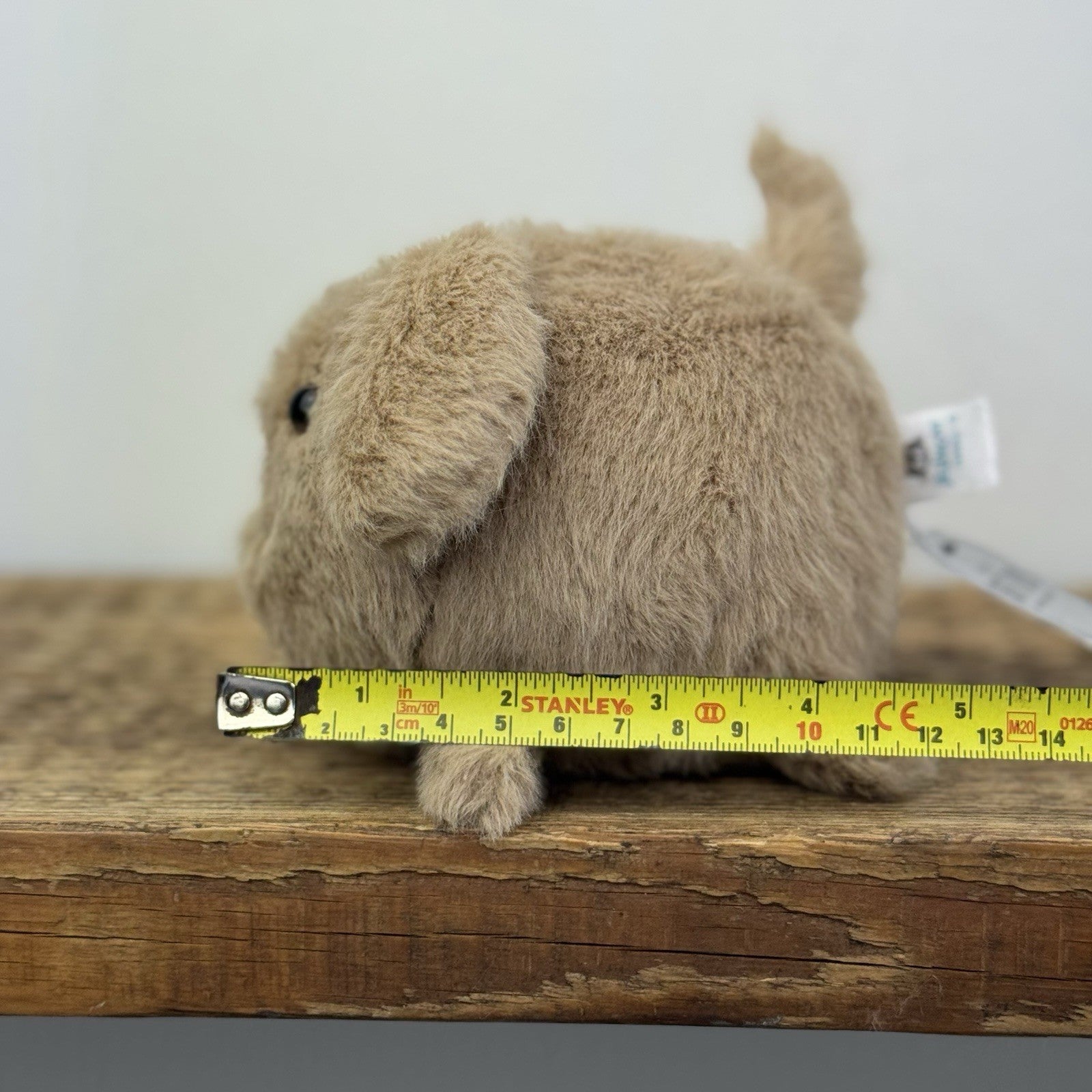 Jellycat Caboodle Puppy Dog - Brown Tiny Soft Toy Dog Small Honey Pup Retired 5"