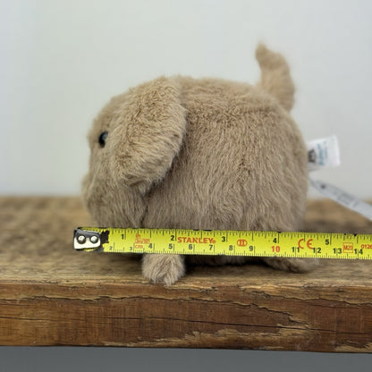 Jellycat Caboodle Puppy Dog - Brown Tiny Soft Toy Dog Small Honey Pup Retired 5"