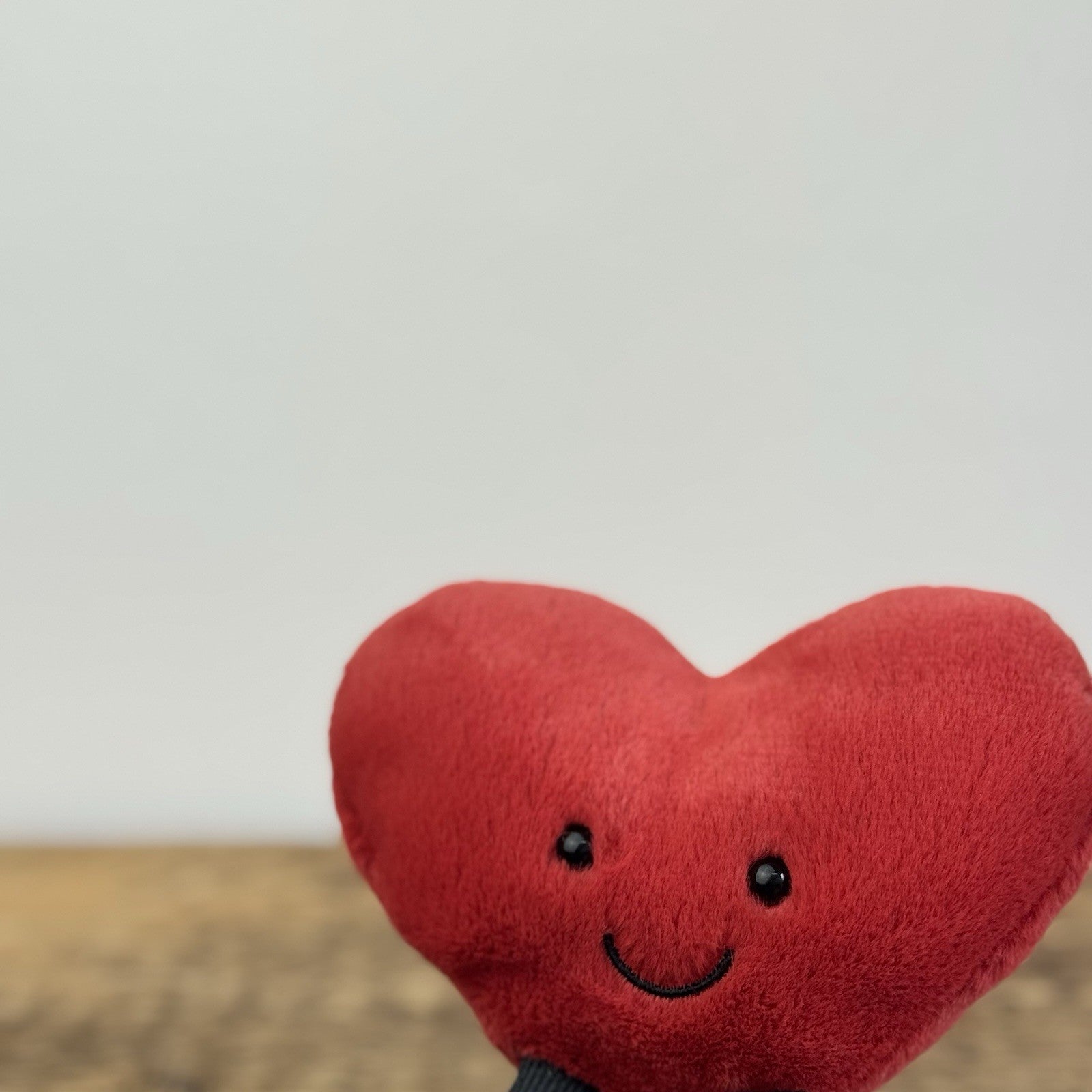Jellycat Amuseable Red Heart Small Beanie Heart Soft Toy  - New With Tags