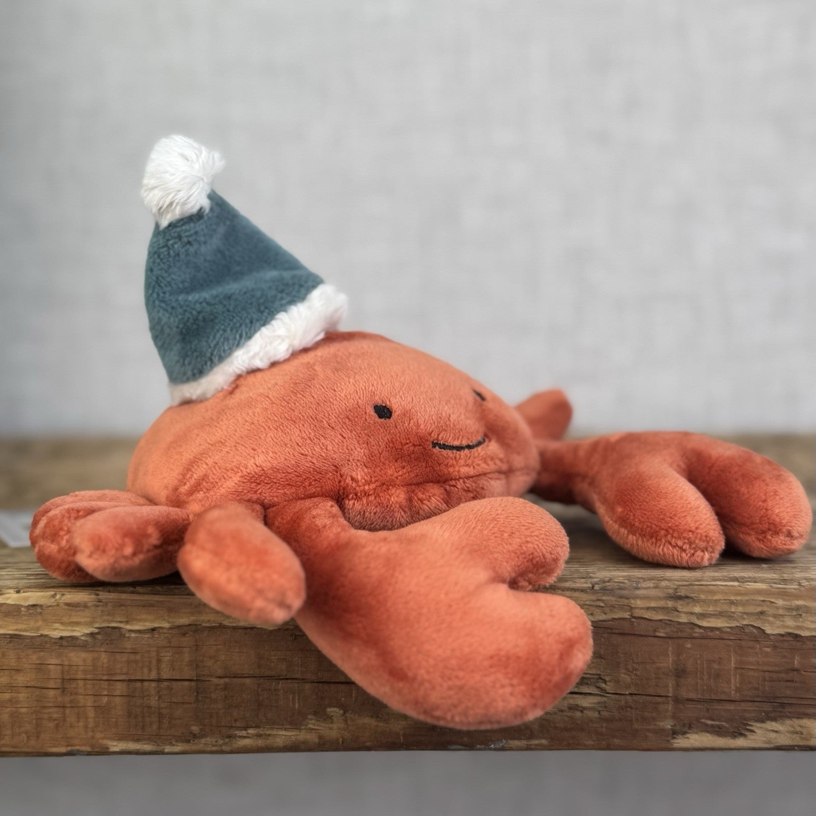 Jellycat Celebration Crustacean Crab Red Crab Soft Toy In Hat Retired 5” (#2)
