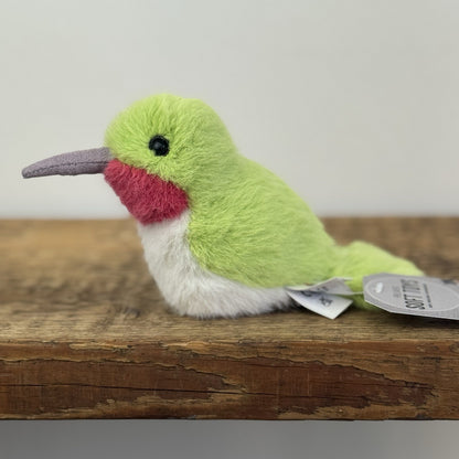 Jellycat Birdling Hummingbird - Small Fluffy Beanie Bird Soft Toy Retired 5"