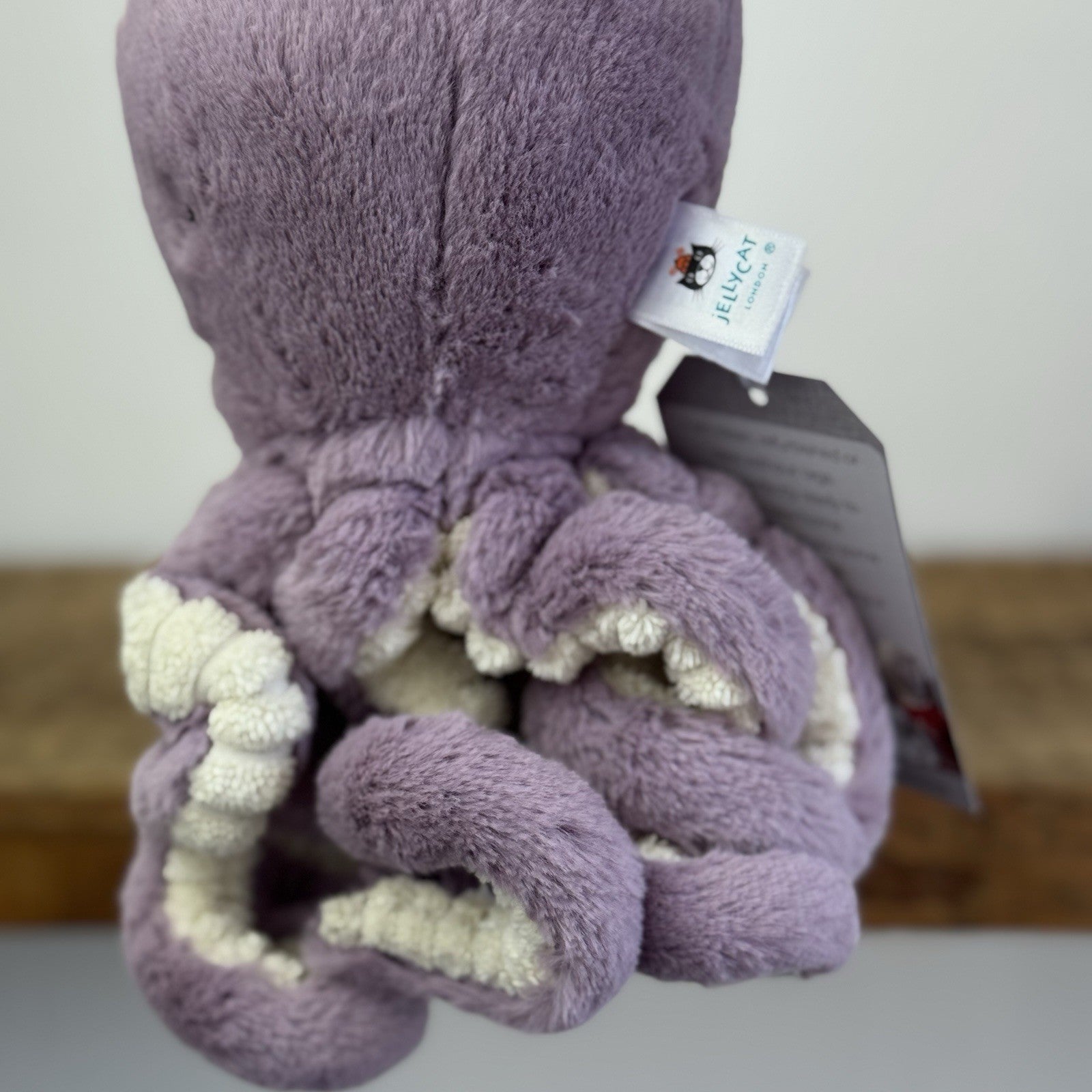 Jellycat Little Maya Octopus - Purple Octopus Beanie Super Soft 6” NWOT