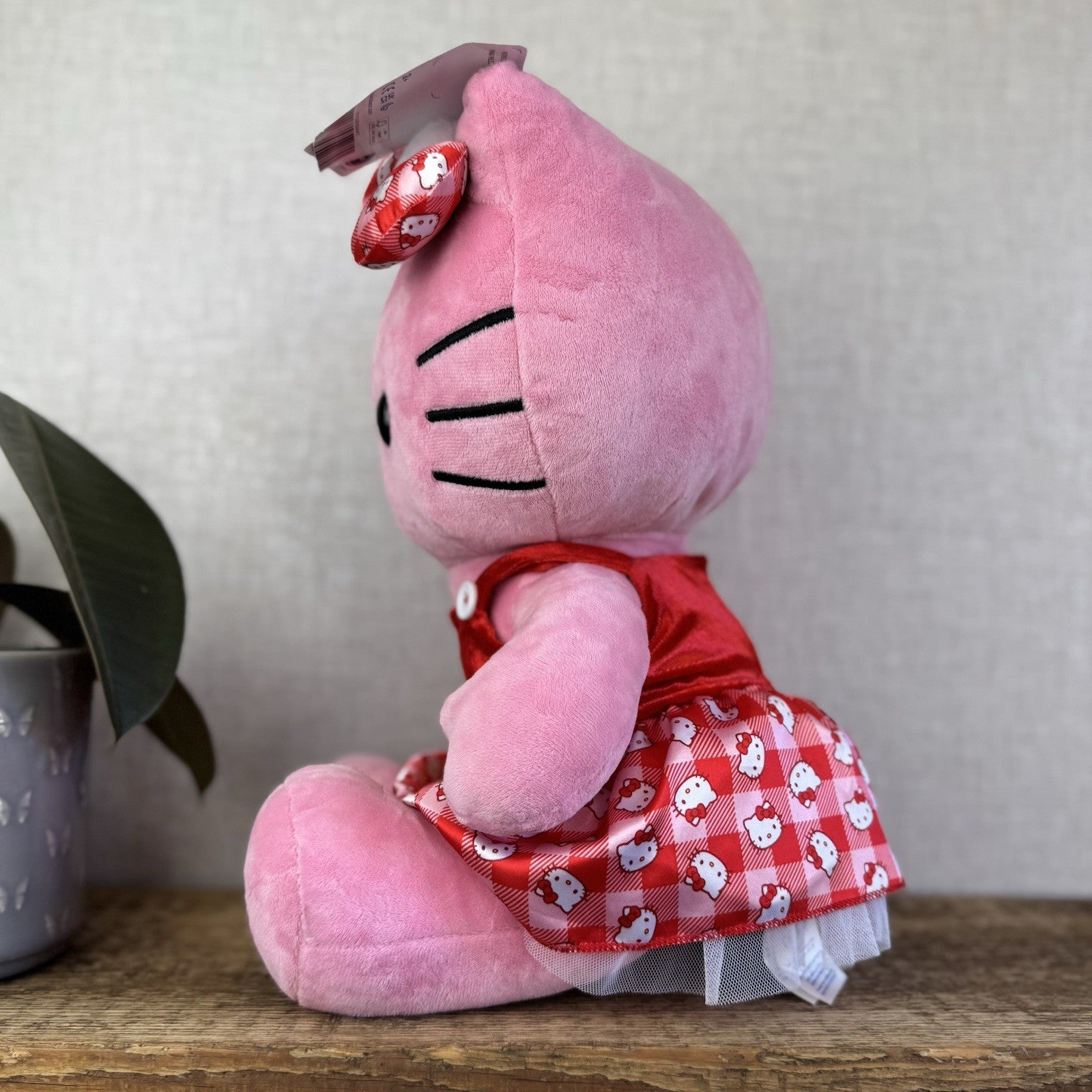 Build A Bear Hello Kitty Holly Jolly - Pink BAB Sanrio - New With Tags