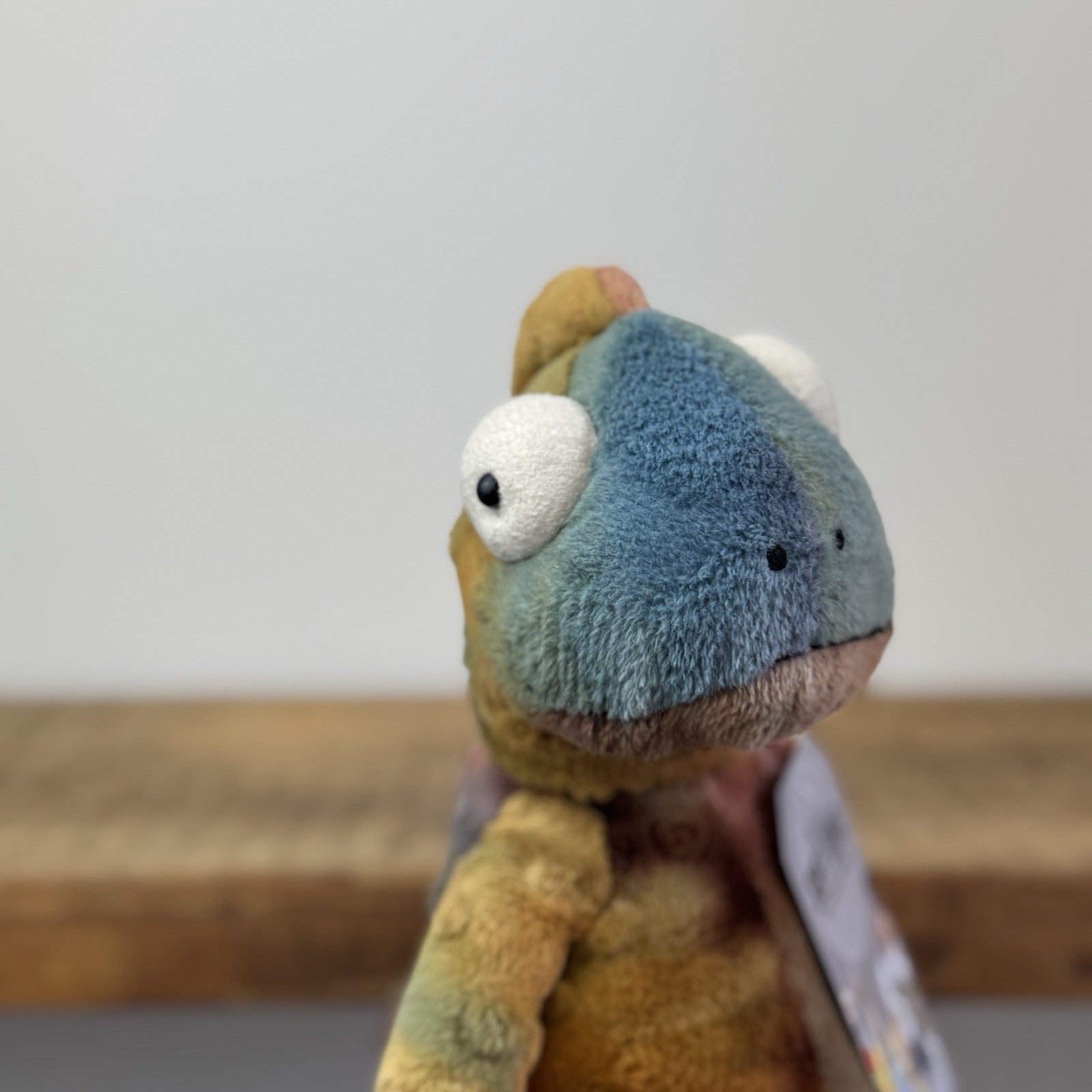 Jellycat Colin Chameleon - Jellycat Multicoloured Lizard Soft Toy - Medium 12"