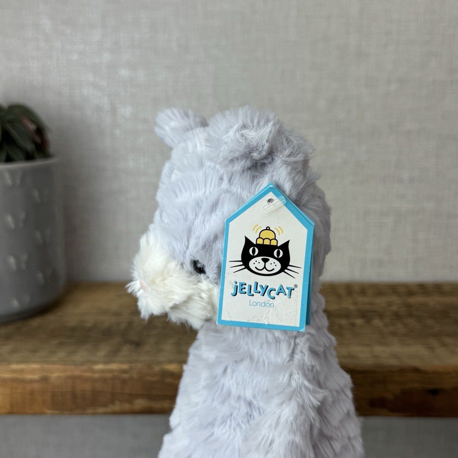 Jellycat Small Dainty Kitten New With Tags - Lilac Kitten Soft Toy Retired 12"