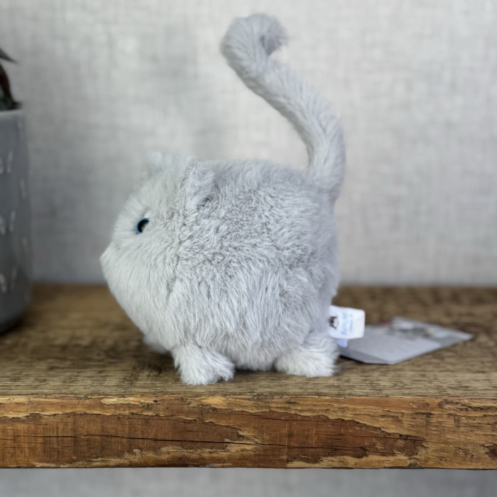 Jellycat Grey Kitten Caboodle Cat Plush Soft Toy - Small Kitten Soft Toy 5”