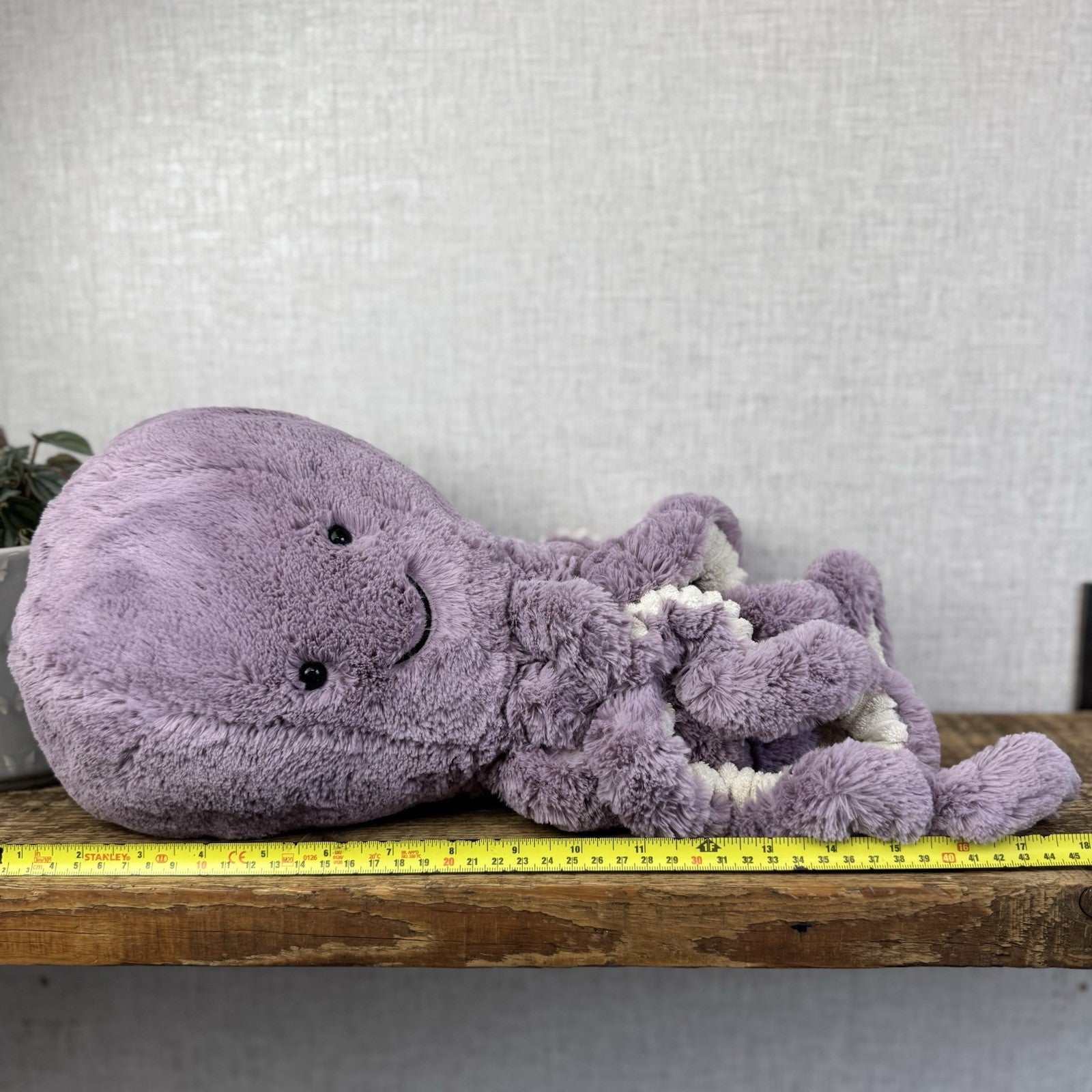 Jellycat Maya Octopus - Purple Large Octopus Beanie Super Soft 16"