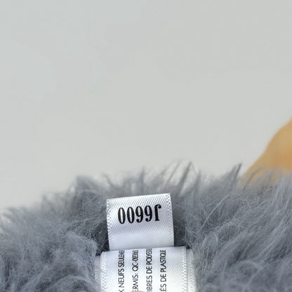 Jellycat Small Rolbie Penguin - Fluffy Grey Plump Penguin Beanie Retired 8"