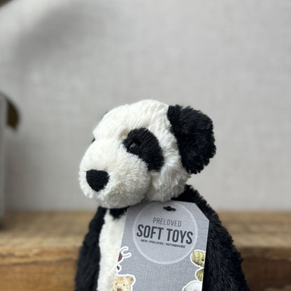 Jellycat Small Bashful Panda - Black & White Bashful Panda Bear Soft Retired 8”
