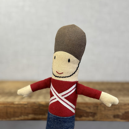 Maileg Rattle Soldier Retired 2012 - Small Solider Beanbag Rattle Toy Rare