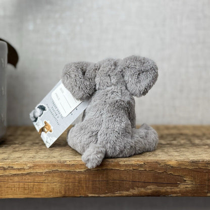 Jellycat Tiny Emile Elephant Grey Baby Elephant  Tiny Plush Rare/Retired 4” (2)