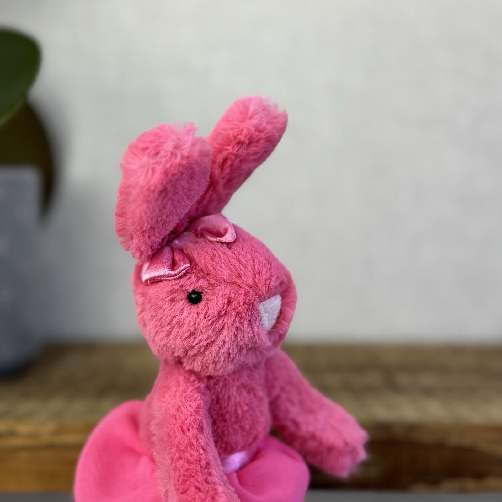 Jellycat Tutu Lulu Strawberry Bunny - Brightest Pink Rabbit In Tutu With Bow 10”