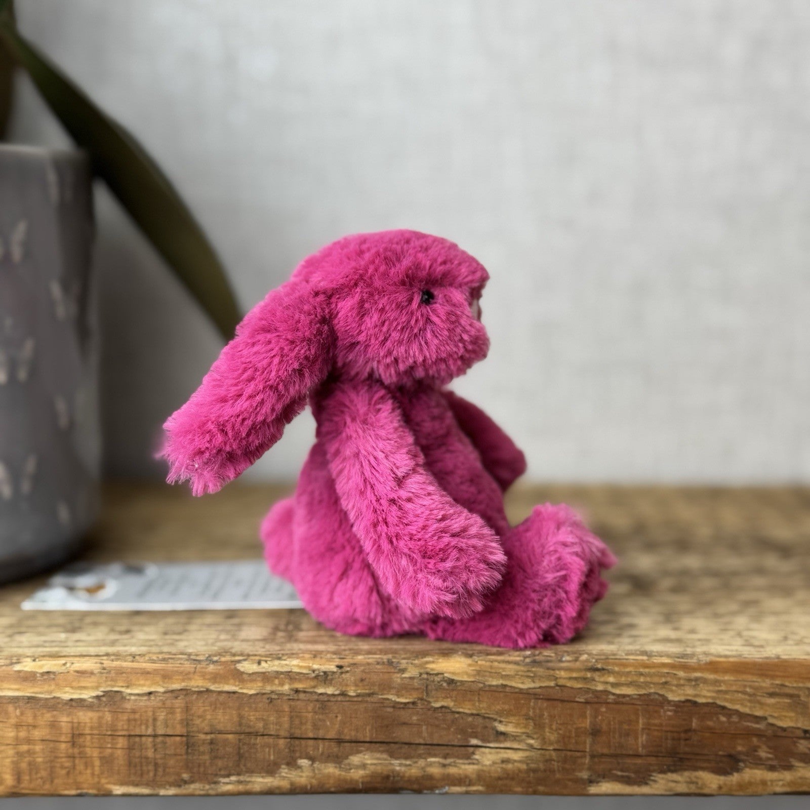 Jellycat Tiny Baby Rose Bashful Bunny - Baby Little Bright Pink Bunny Rabbit 5”