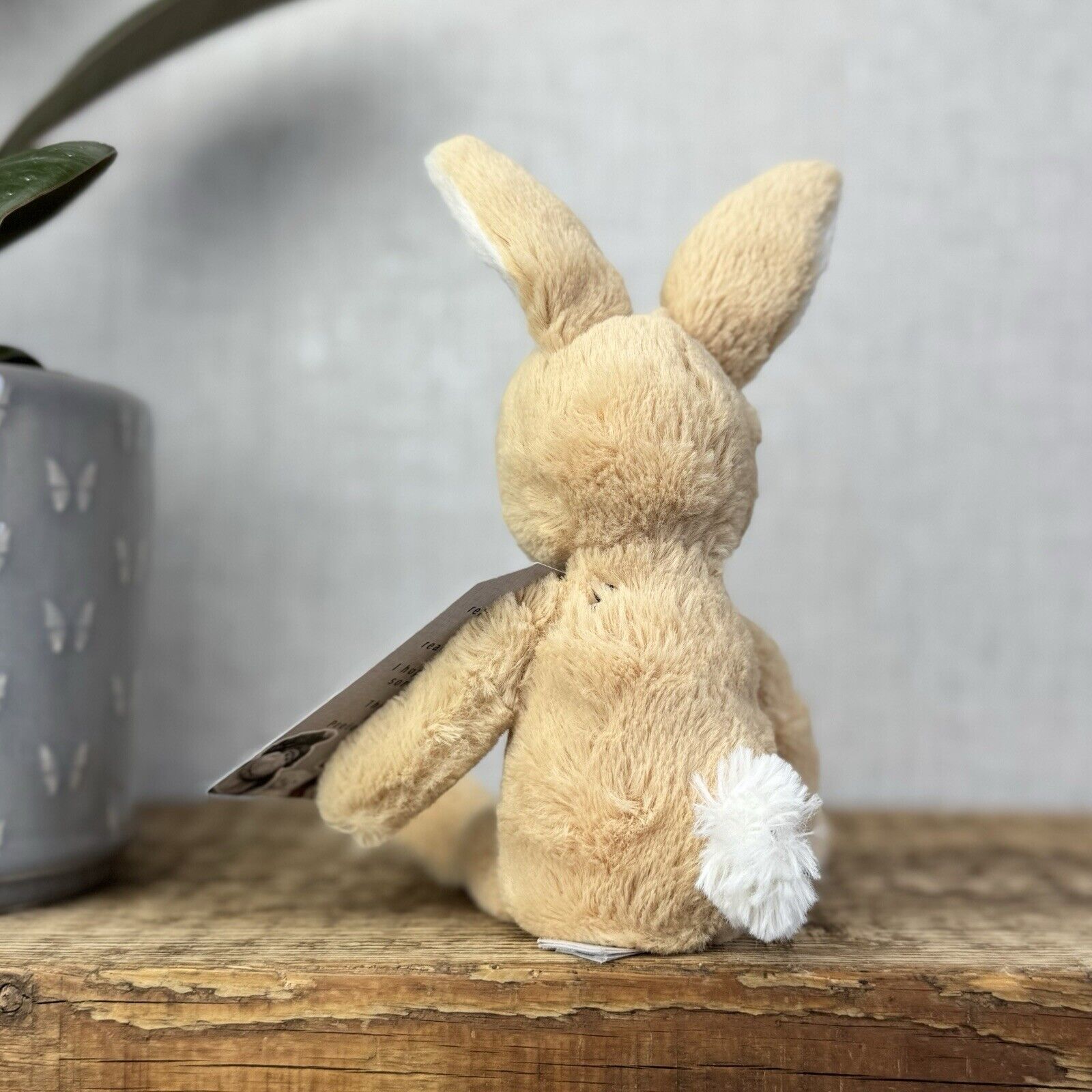 Jellycat Small Party Bunny (missing Dress) Small Honey Bunny With Long Legs 10”