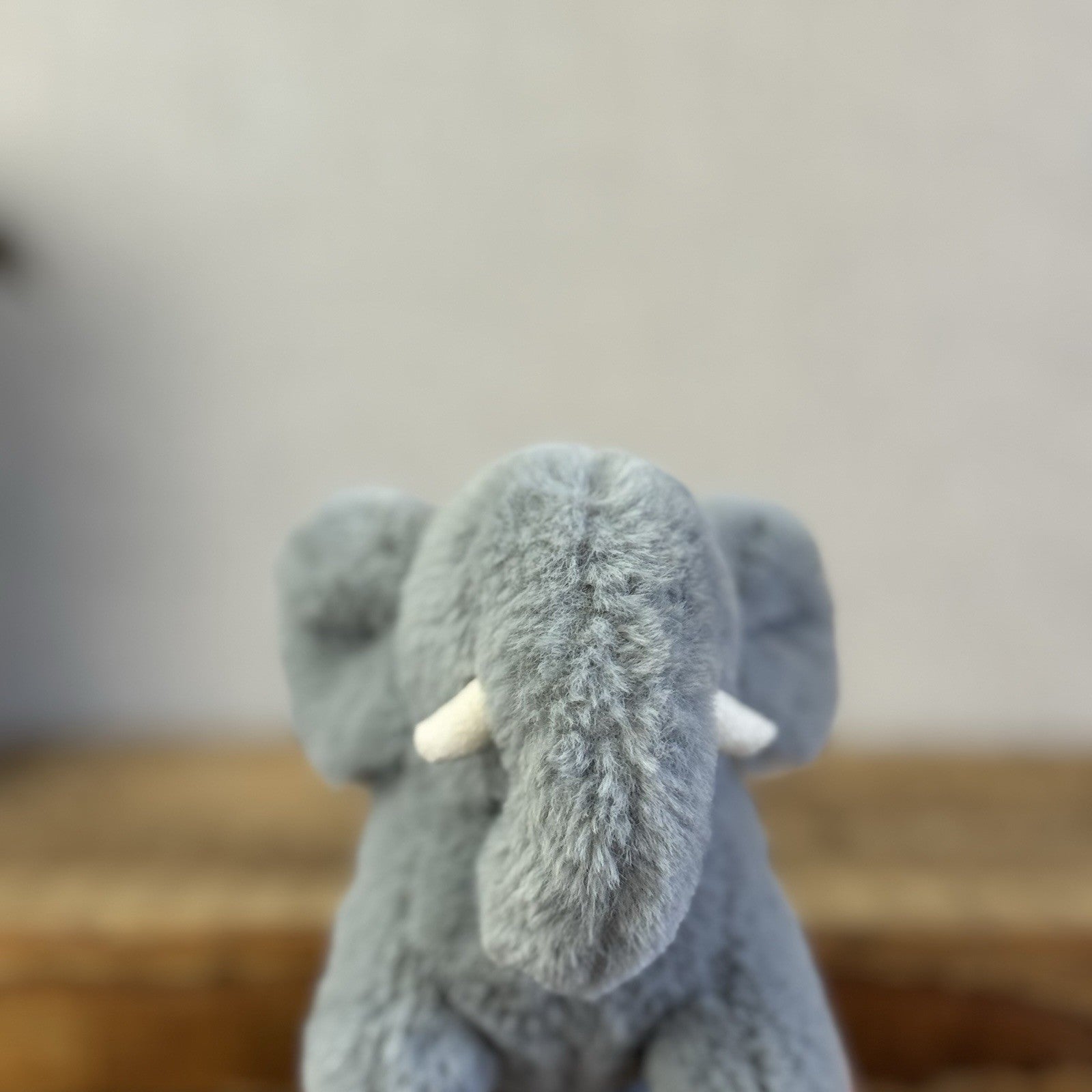 Jellycat Diddle Elephant - Tiny Grey Fluffy Elephant Plush Toy Beanie Mini 5"