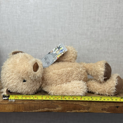 Jellycat Medium Vintage Bear - Vintage Light Brown Bear Beanie 12” Rare (#2)