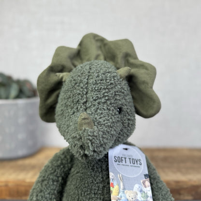 Jellycat Allenby Dinosaur - Little White Company Exclusive Green Dino 14"