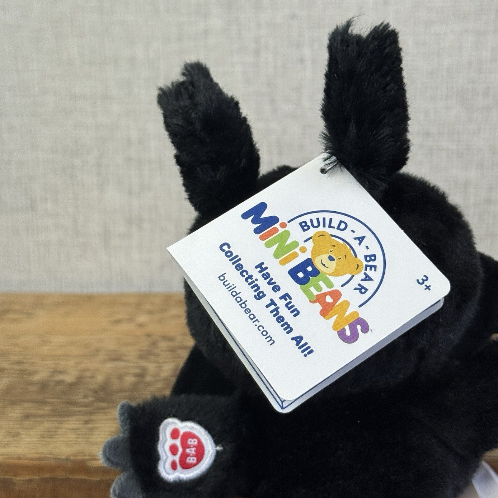 Build A Bear Mothman Mini Beans  - Small Beanbag BAB NWT 7"